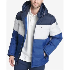 Tommy Hilfiger Mens Quilted Puffer Jacket, NWT